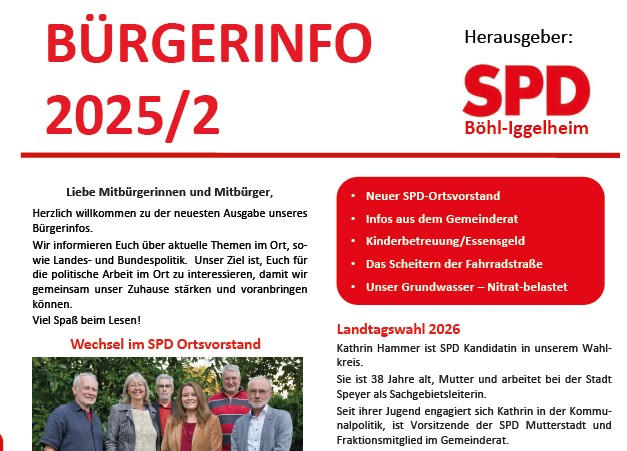 Bürgerinfo 2/2025