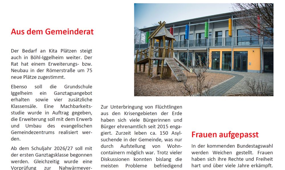 Bürgerinfo 1/2025